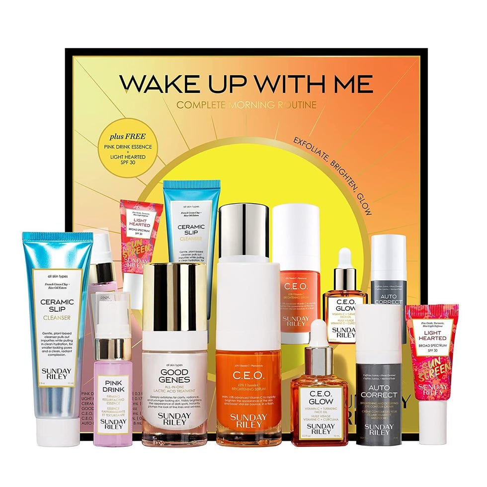 Wake Up With Me Complete Brightening Morning Skincare Set