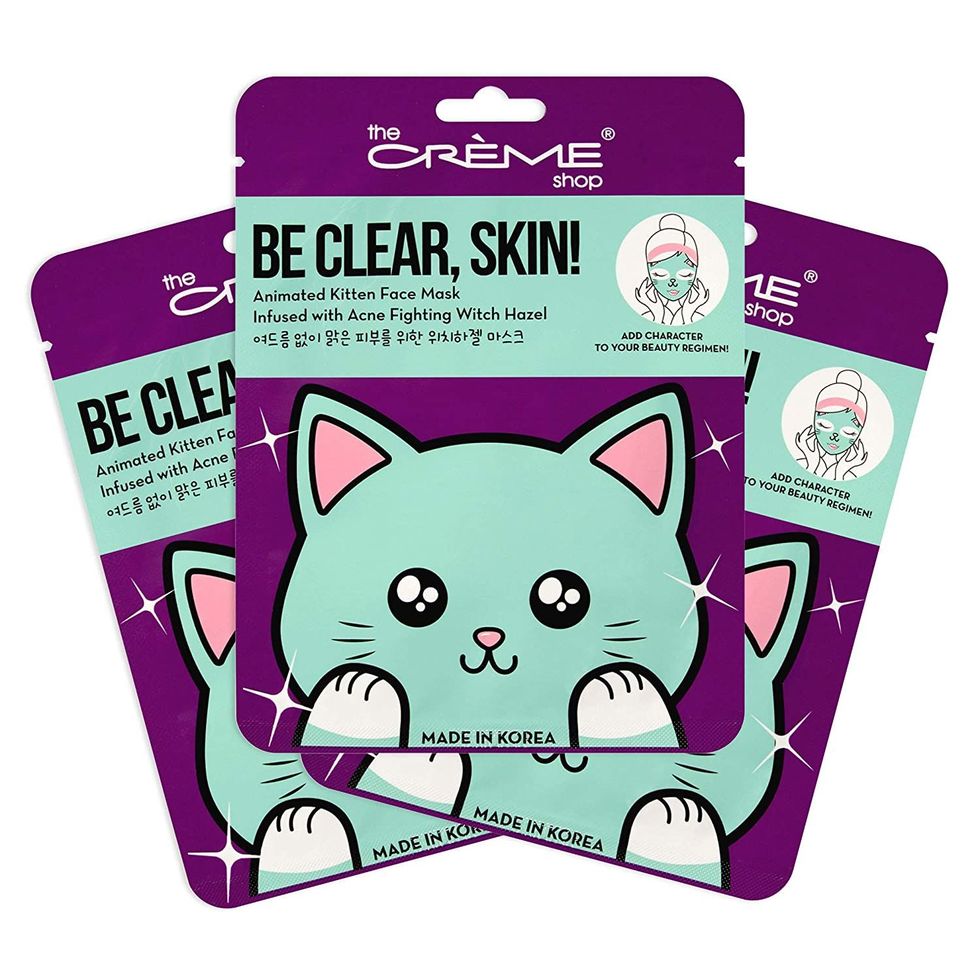 Korean Skin Care Animal Face Mask Sheet 3 Pack