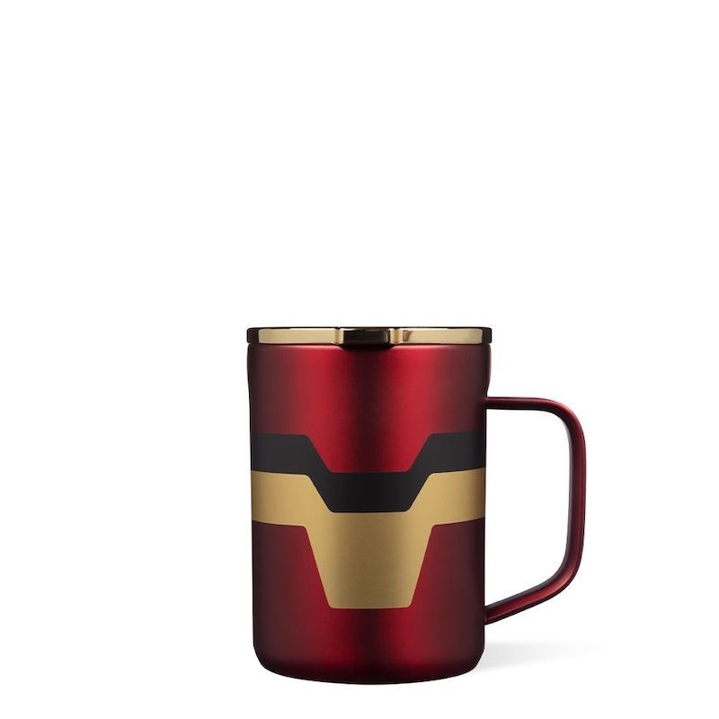 Marvel Iron Man Coffee Mug Cup Large 16 oz. Yellow Comic Book Super Hero