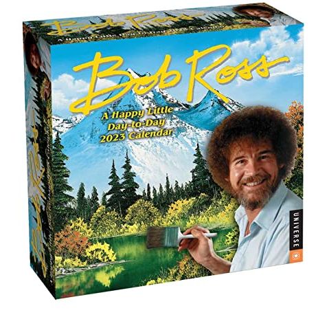 Bob Ross: A Happy Little Day-to-Day 2023 Calendar