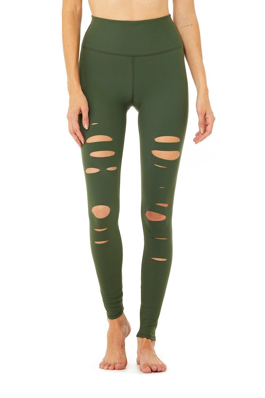 Alo Yoga Warrior Extreme Ripped Leggings for Sale in Portland, OR - OfferUp