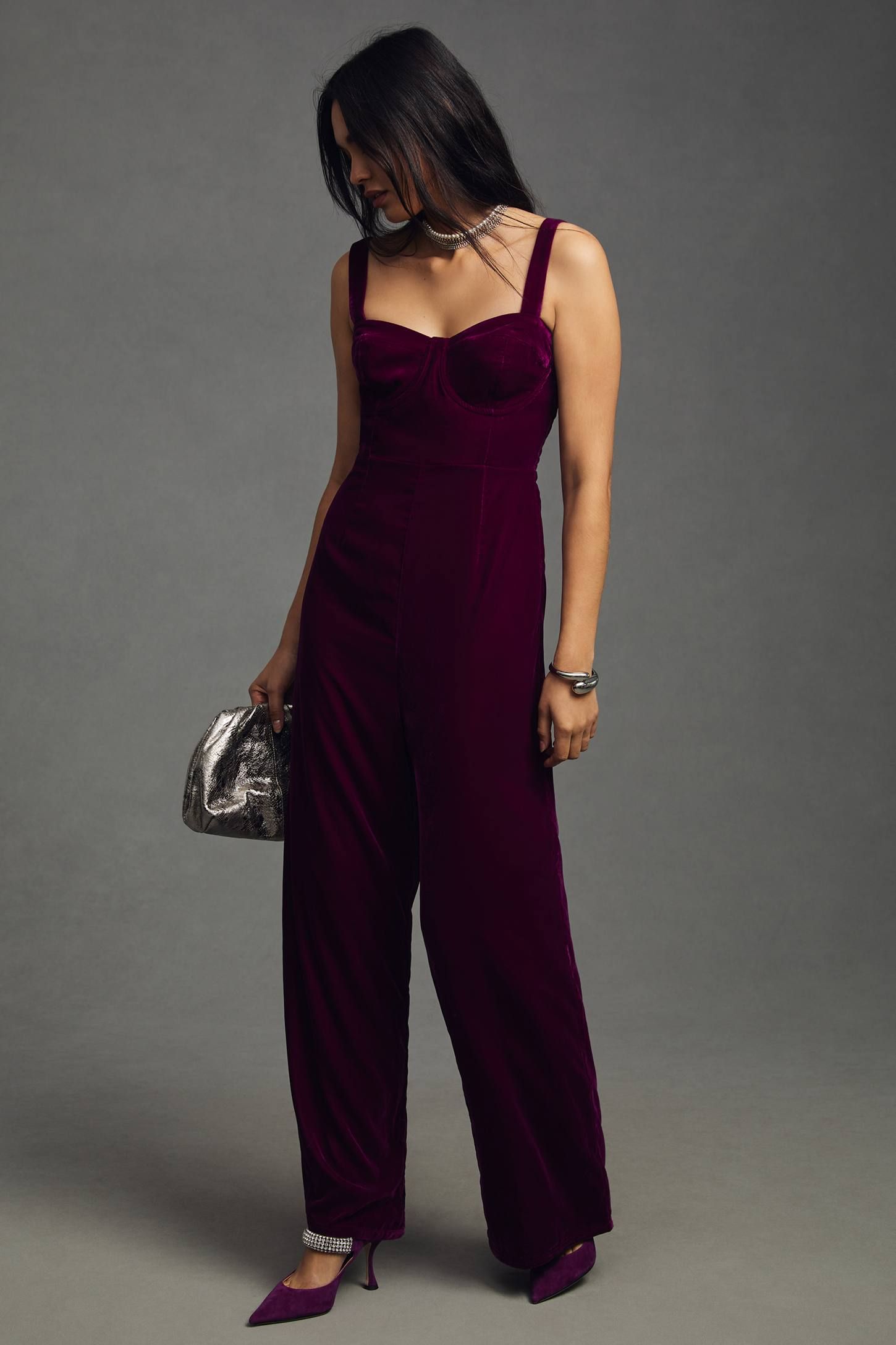 sleeveless jumpsuit for wedding