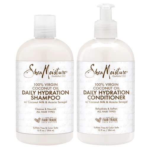 Shea Moisture Daily Hydration Shampoo & Conditioner