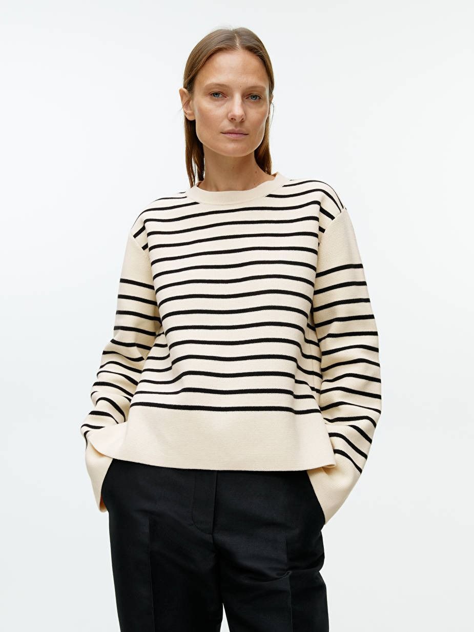 Relaxed Cotton Jumper
