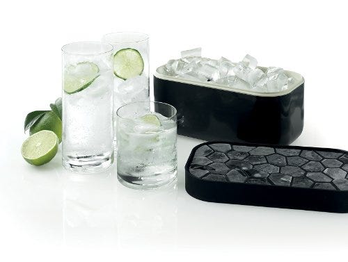 Silicone Ice Cube Tray and Storage Box