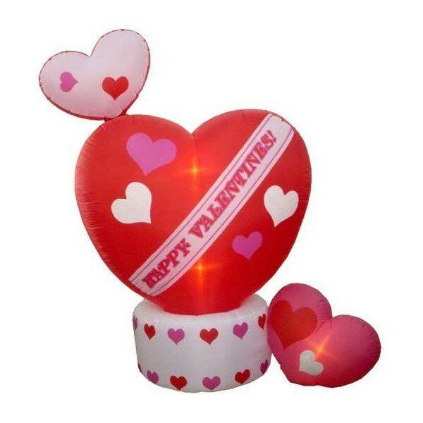 Valentine's Day Animated Hearts Inflatable 