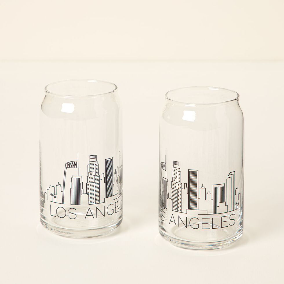 City Skyline Beer Glasses 
