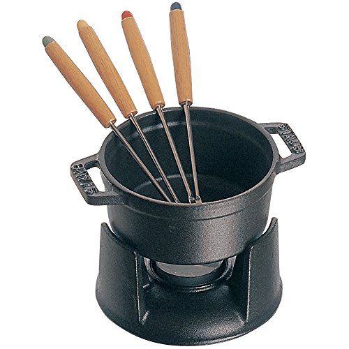Lugano Cast Iron Fondue Pot