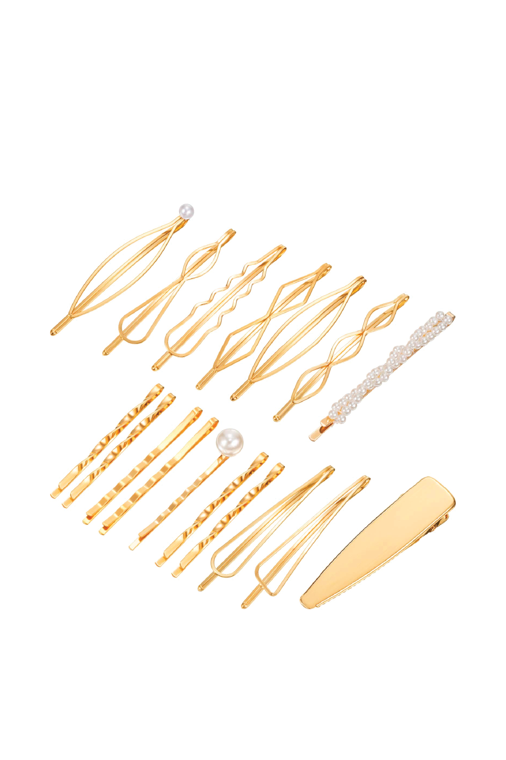Yaomiao 17 Pieces Gold Hair Pins