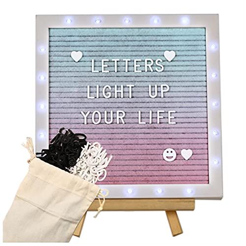 Three Cheers for Girls - It's Lit! Light Up Message Board - LED Message Board with Dry Erase Markers - 9 x 9 Pink Light Up Message Sign for Girls