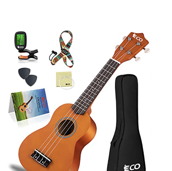 iECO Soprano Ukulele Beginner Kit 