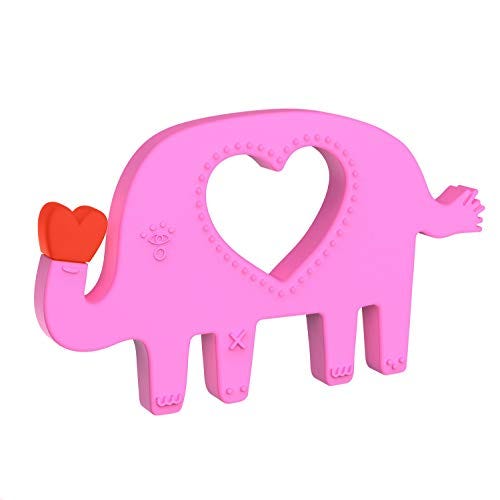 Pink Elephant Teether
