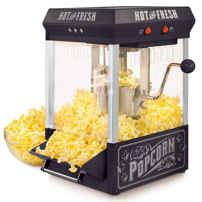Nostalgia Vintage Tabletop Kettle Popcorn Maker