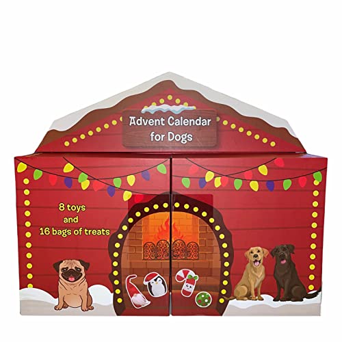 Dog Advent Calendar 24 Day Count Down to Christmas 