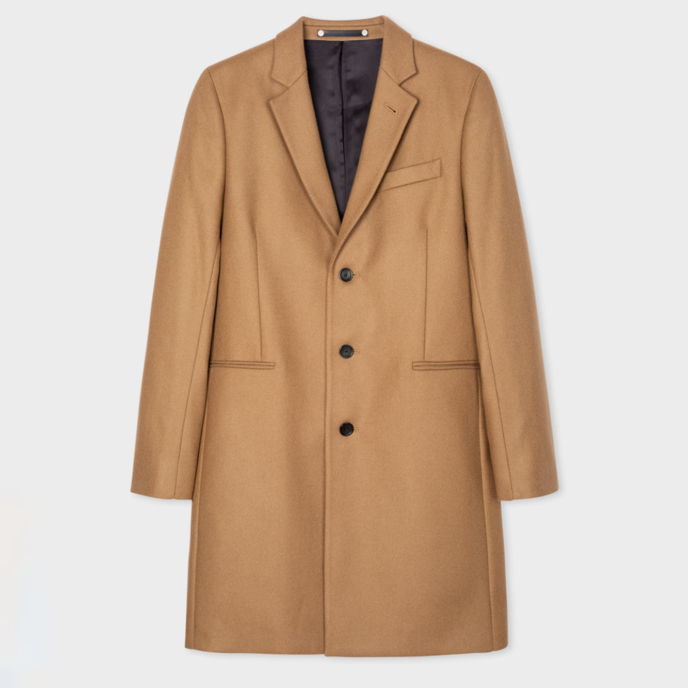 Wool And Cashmere-Blend Epsom Coat