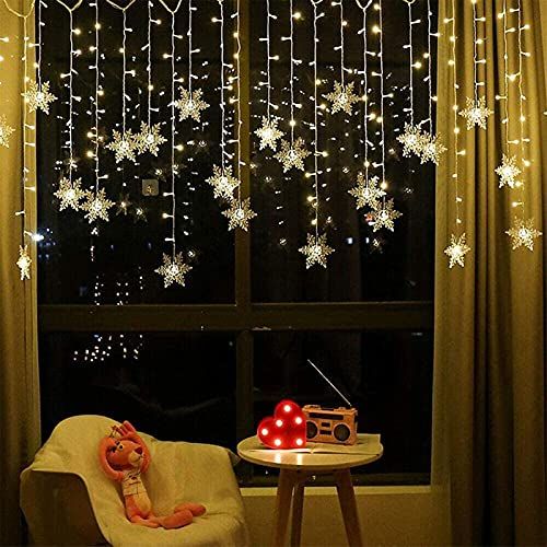 Cluster Christmas Curtain Fairy String Light