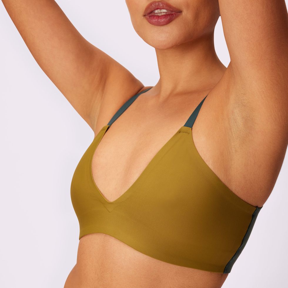 Smooth Essentials padded bralette, DKNY