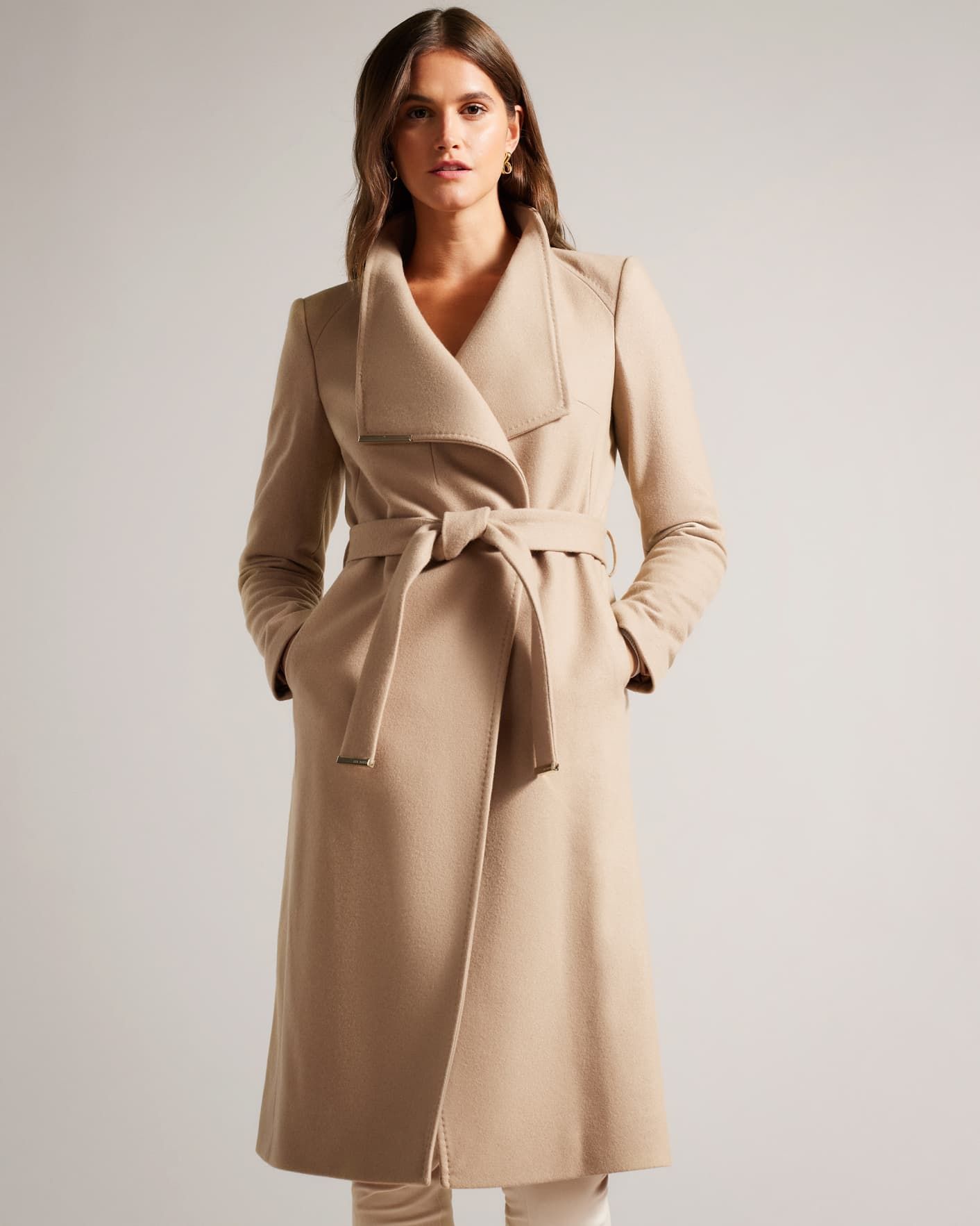 Lightweight wrap hot sale coat