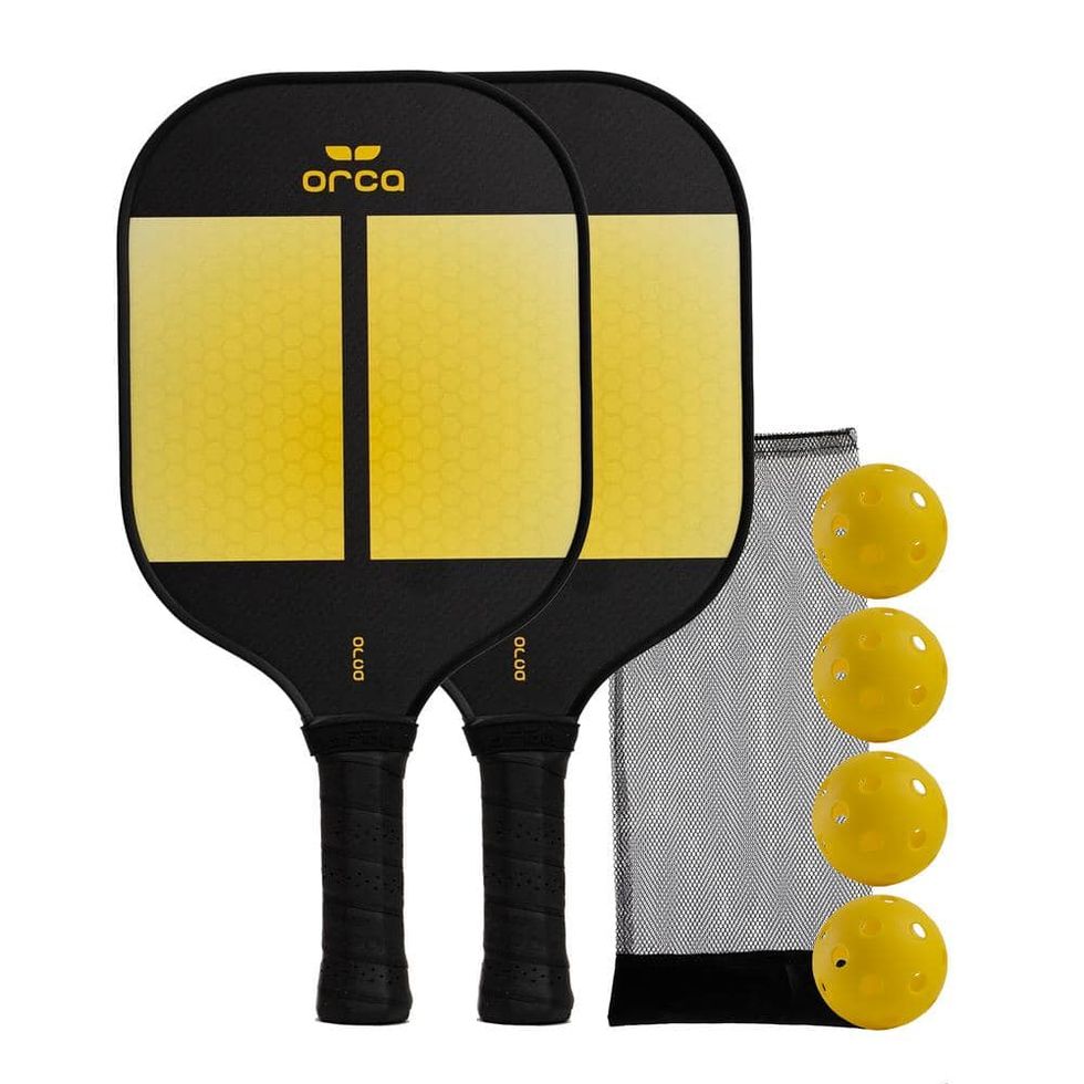 Amity Carbon Fiber Pickleball Paddle Deluxe Combo Set