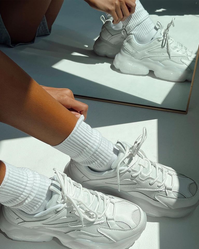 White Erika Sneakers 