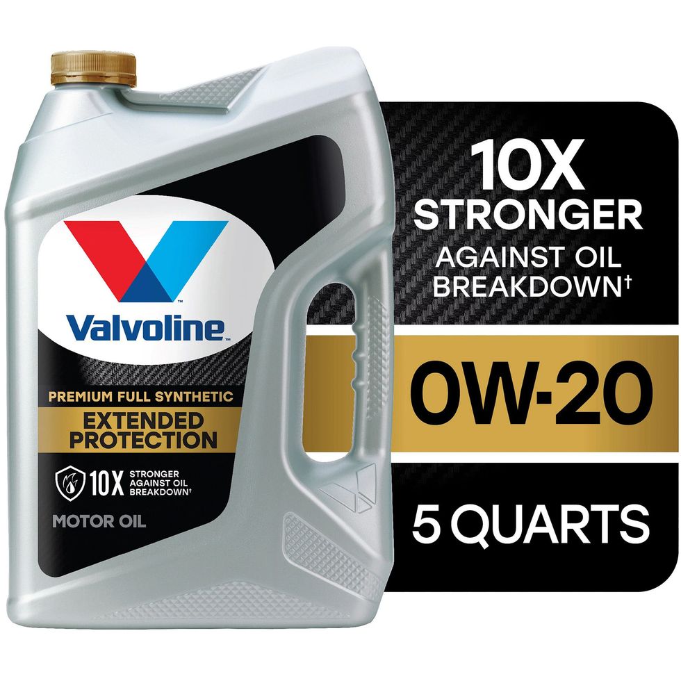 Valvoline Extended Protection Synthetic 0W-20 Motor Oil, 5 QT