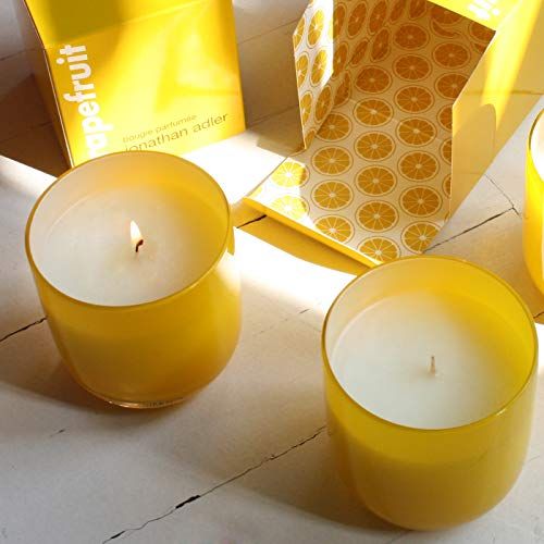 Pop Scented Candle, Yellow - Grapefruit