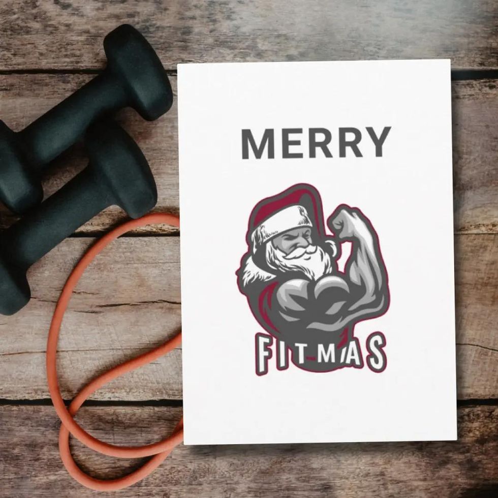 "Merry Fitmas" Card