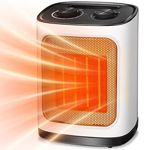 Govee Best Space Heater for Large Room - Coverage Up to 270 ft² - Quiet 80° Oscillation