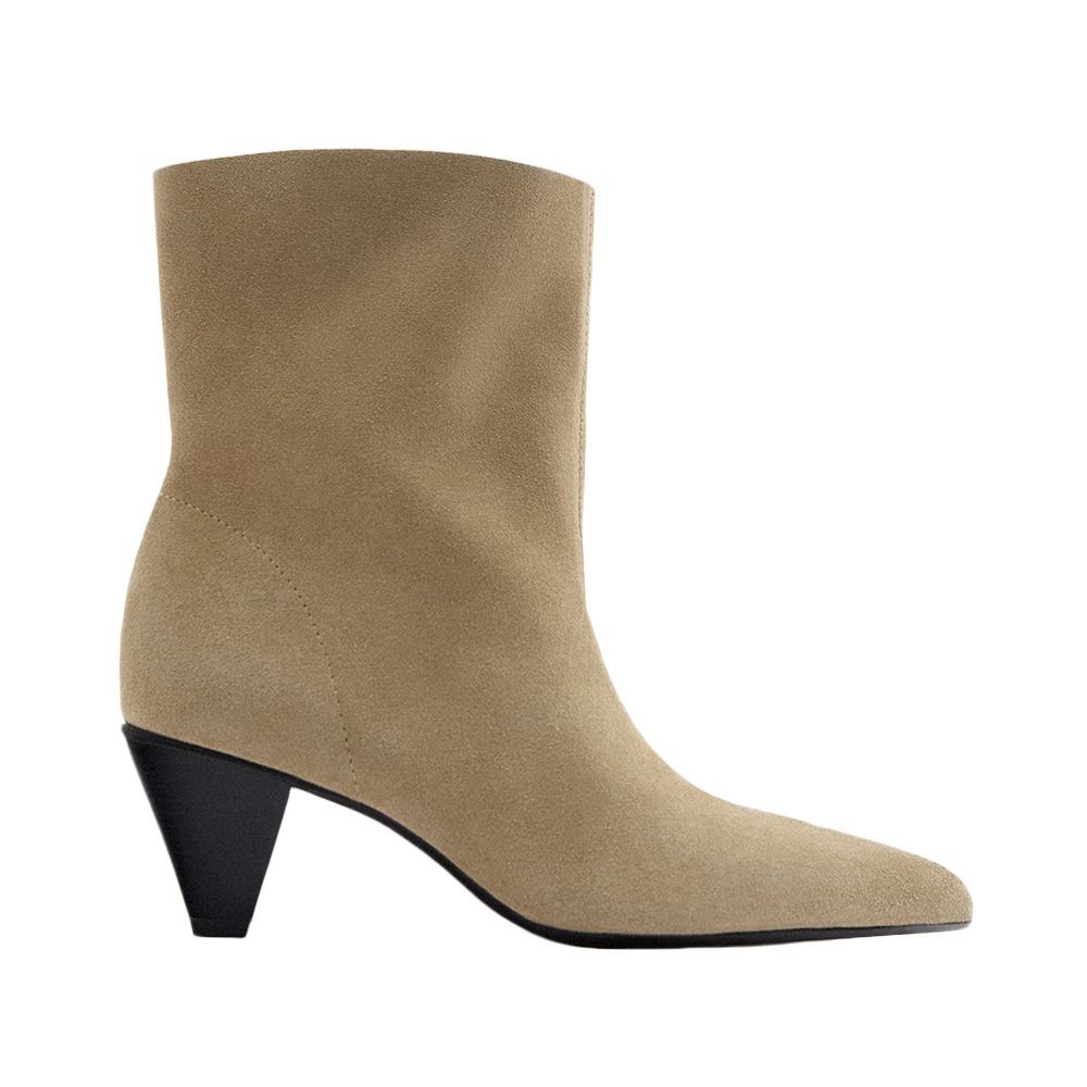 Soft Suede Ankle Boots