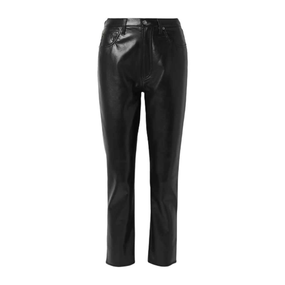 White Leather Pants for Women for sale  eBay
