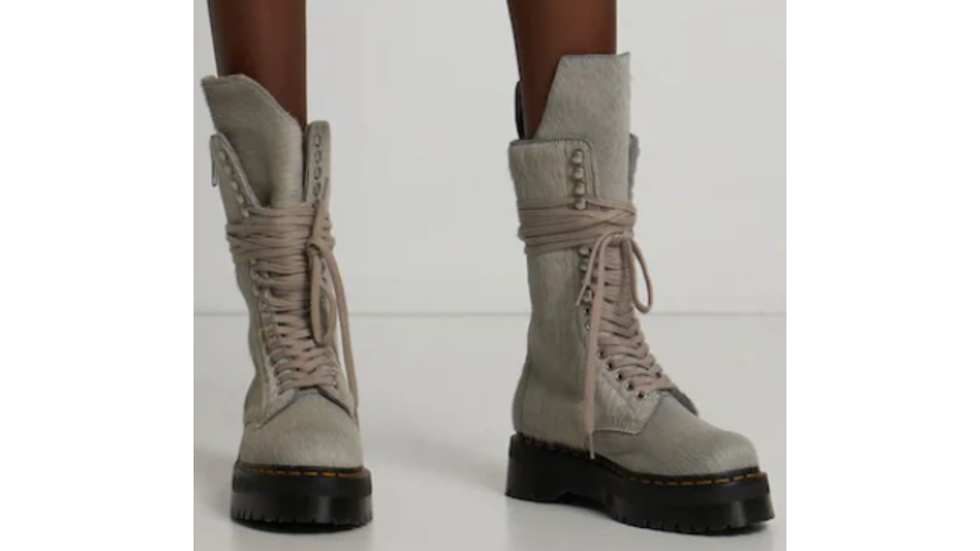 Combat boots chunky