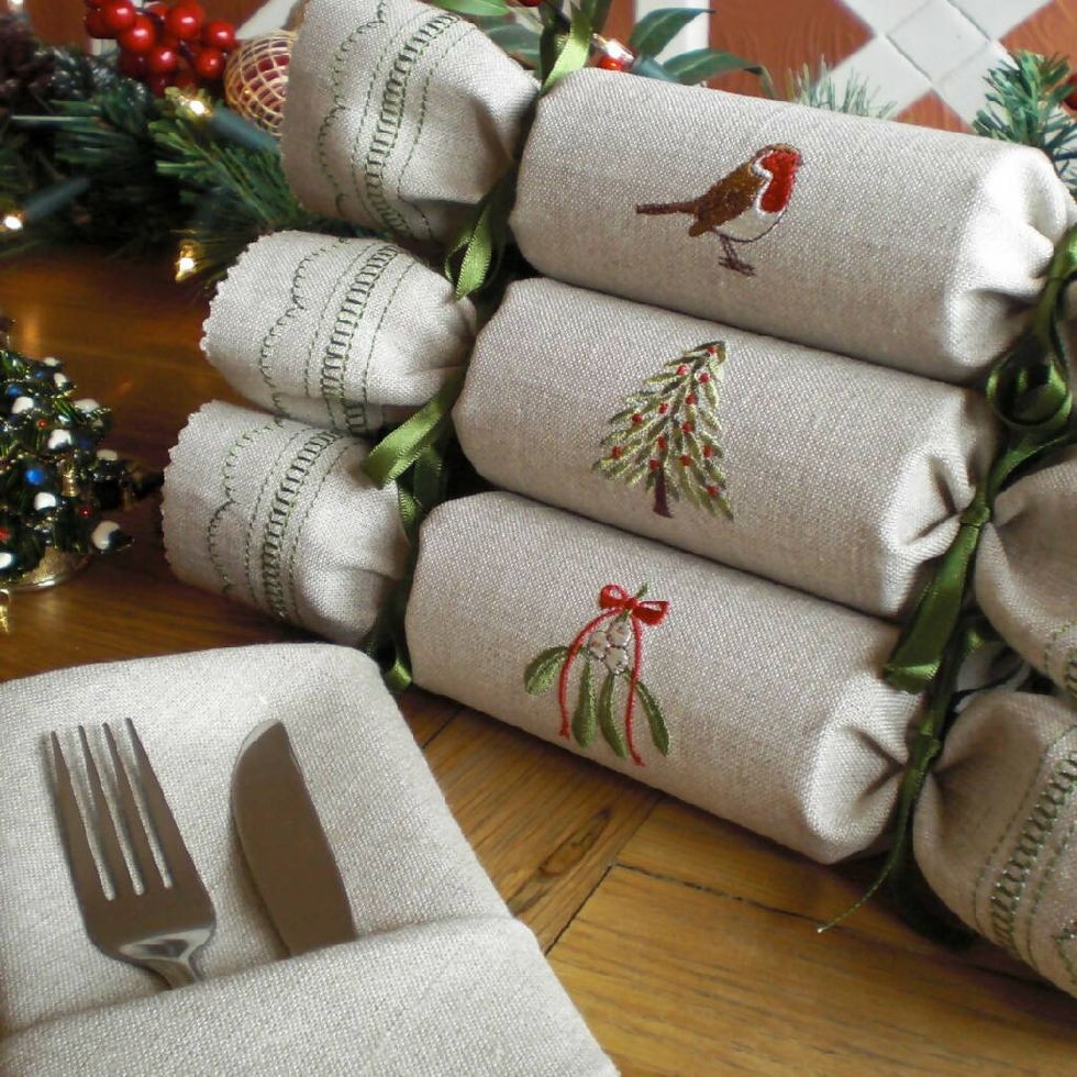 Kate Sproston Design Woodland Reusable Christmas Crackers