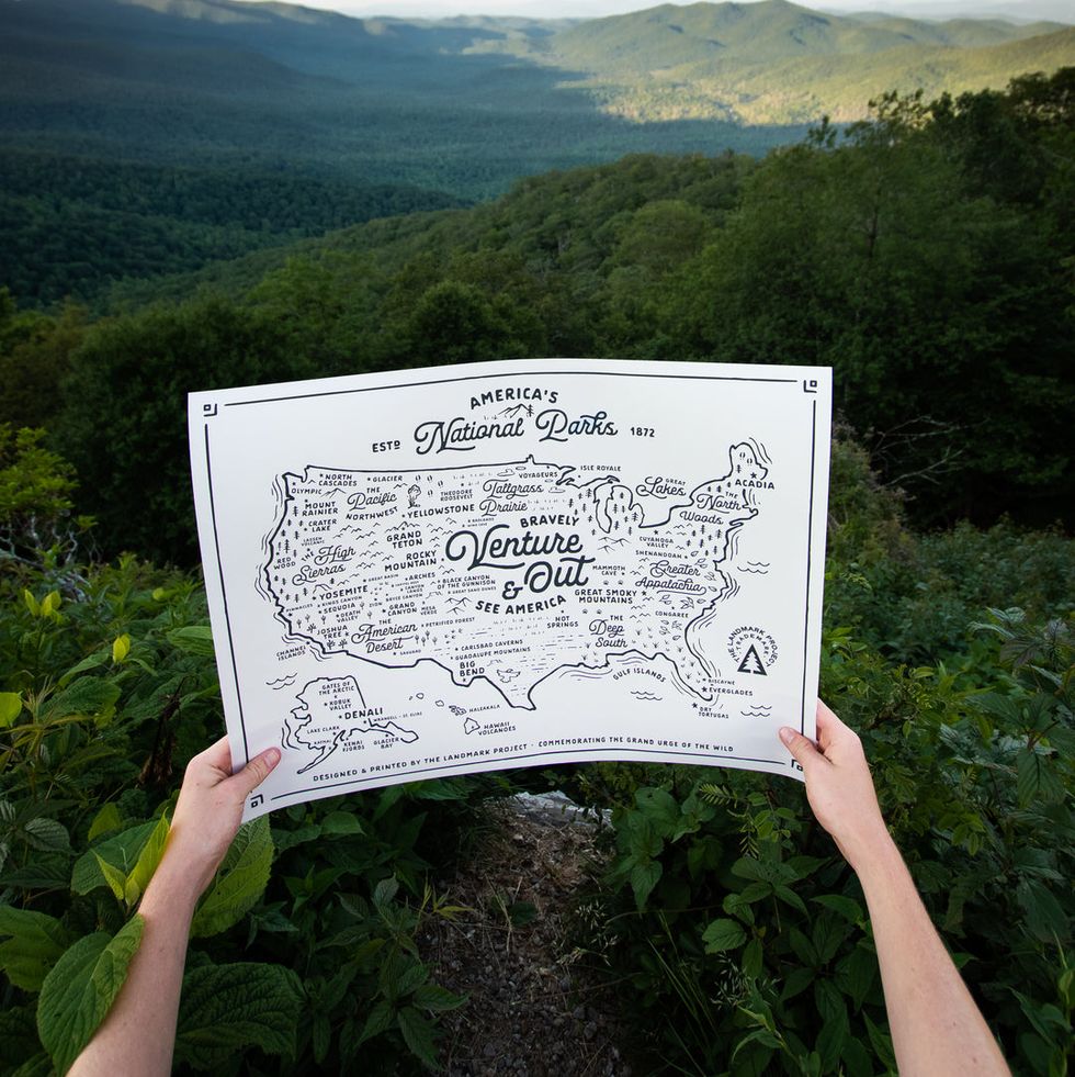 NPS Map Poster