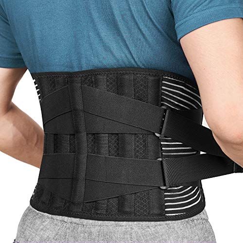 FREETOO Back Brace for Lower Back Pain Relief