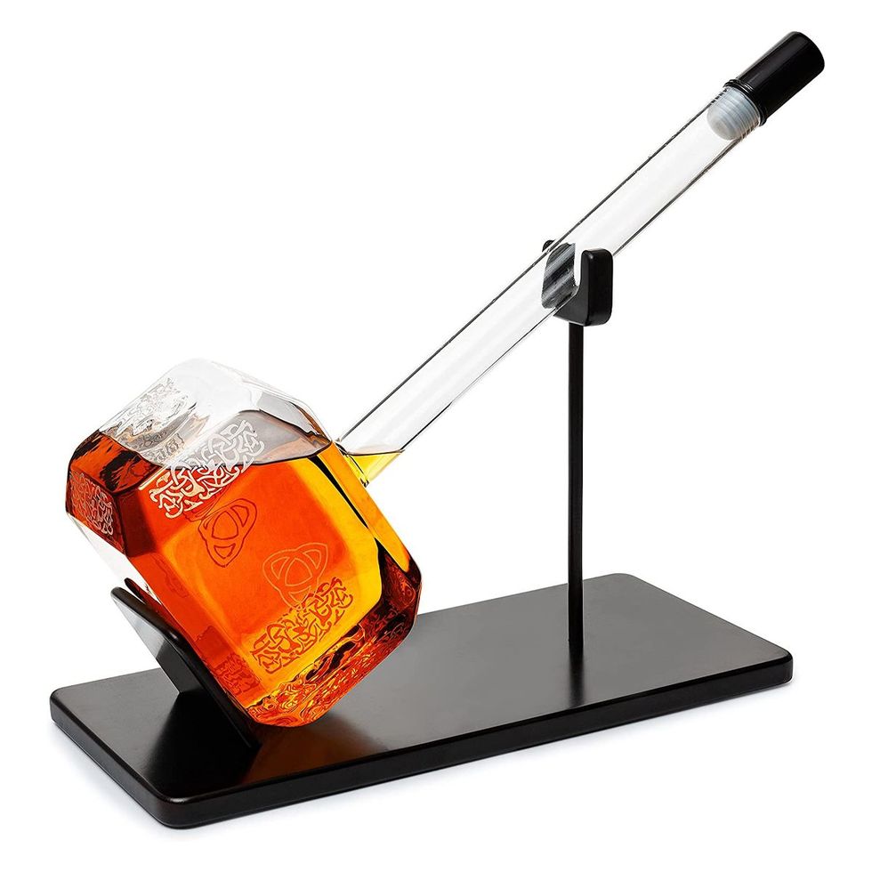 Thors Hammer Whiskey and Wine Decanter