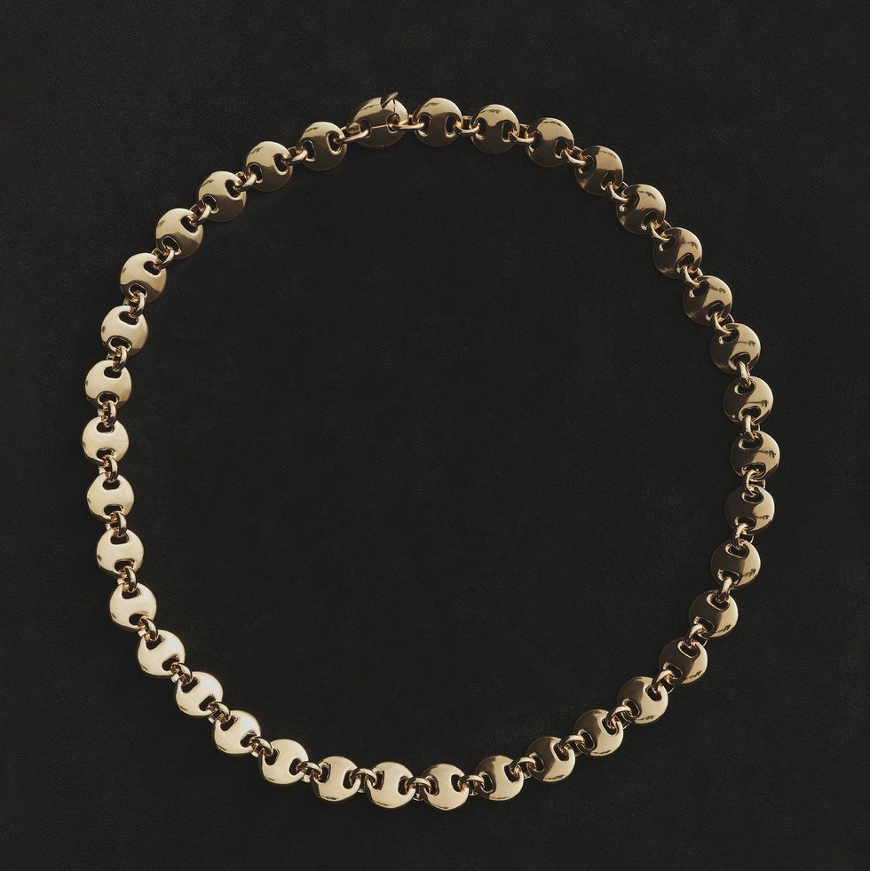 Medium Circle Link Necklace