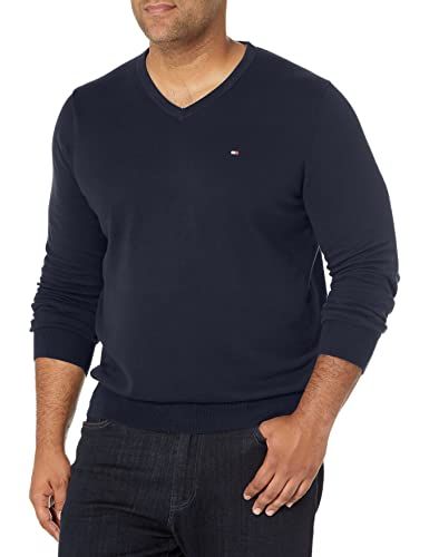 Cotton V Neck Sweater
