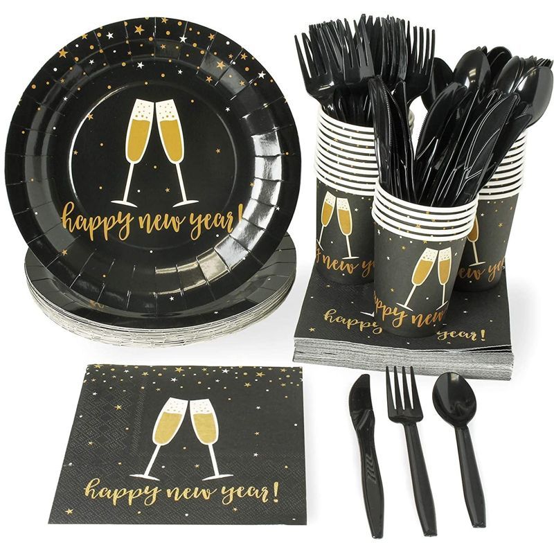 ‘Happy New Year’ Disposable Party Supplies
