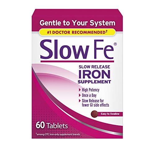 Slow Release Iron Supplement