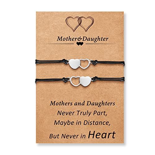 Gold Mother Daughter Bracelets  2 Pack  Claires US