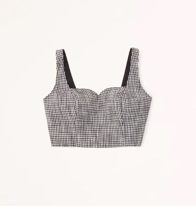 Abercrombie & Fitch Tweed Set Top