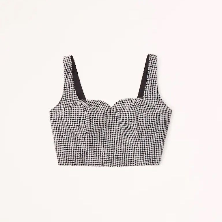Abercrombie & Fitch Tweed Set Top