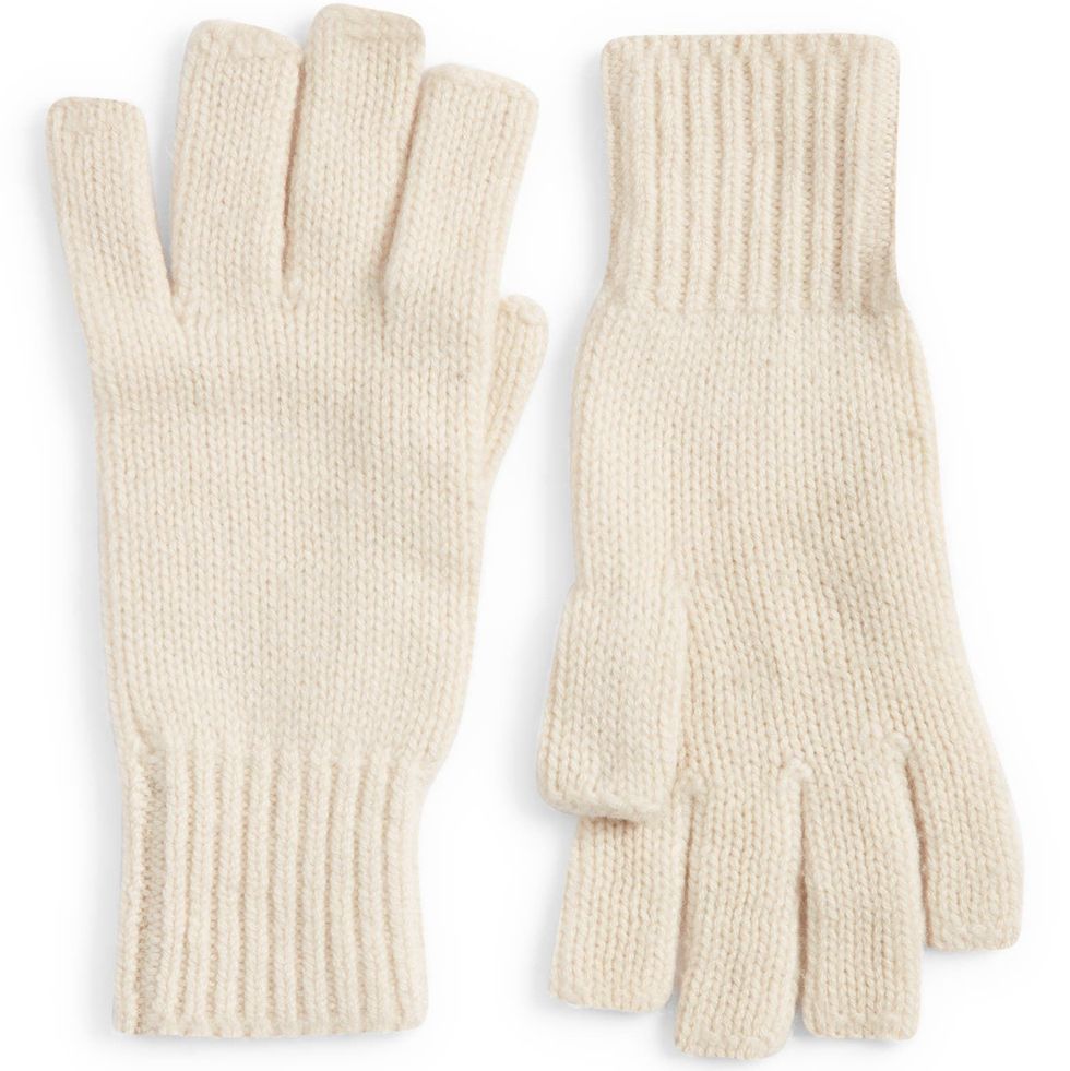 Kai Cashmere Fingerless Gloves