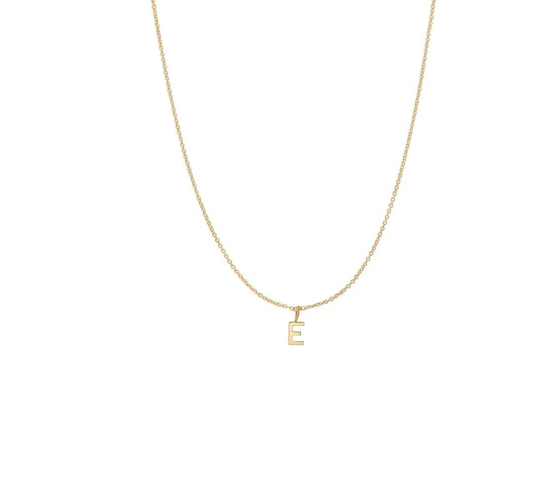 BYCHARI Initial Pendant Necklace 