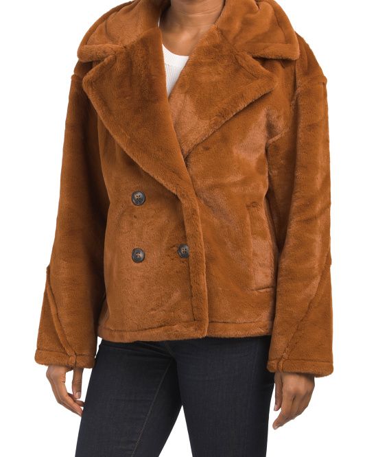 Best faux clearance shearling coat