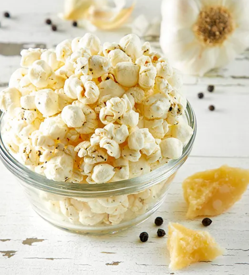 Garlic Parmesan Popcorn