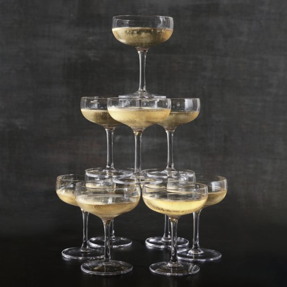 Champagne Tower 10-Piece Set
