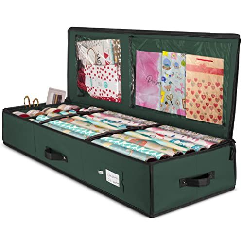 12 Smart Gift Wrap Storage Ideas  Wrapping paper storage, Gift wrap storage,  Paper storage