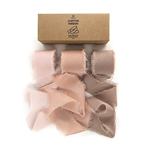  Fringe Chiffon Silk Ribbon