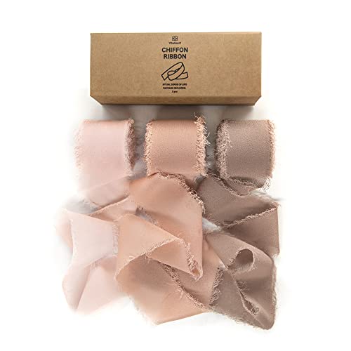  Fringe Chiffon Silk Ribbon